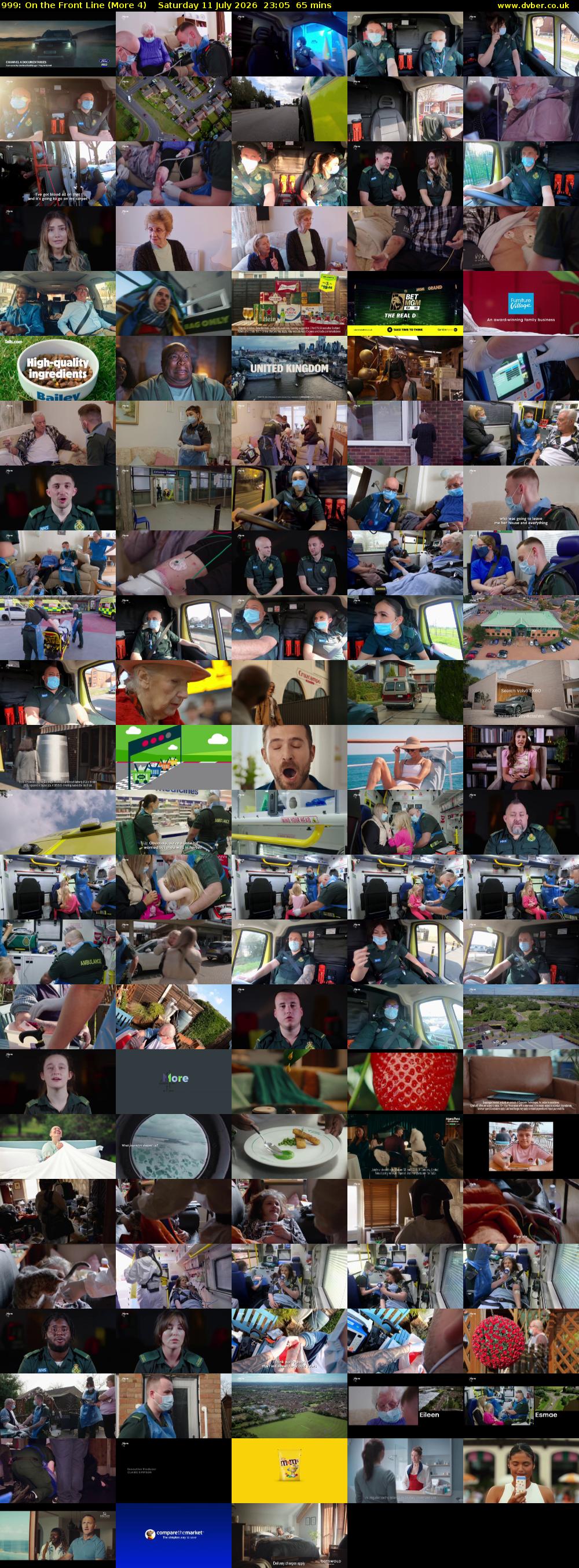 999: On the Front Line (More 4) Saturday 11 July 2026 23:05 - 00:10