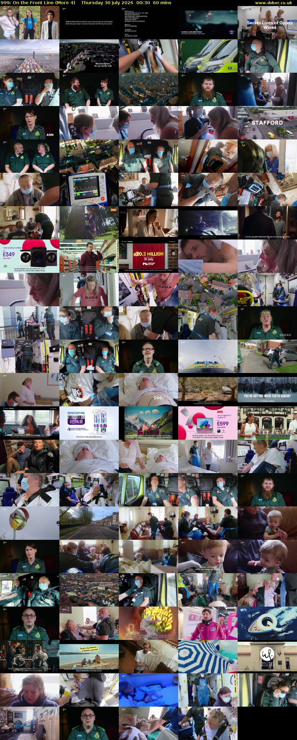 999: On the Front Line (More 4) Thursday 30 July 2026 00:30 - 01:30