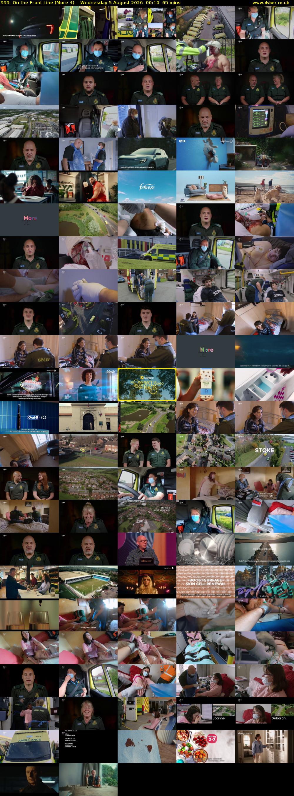 999: On the Front Line (More 4) Wednesday 5 August 2026 00:10 - 01:15