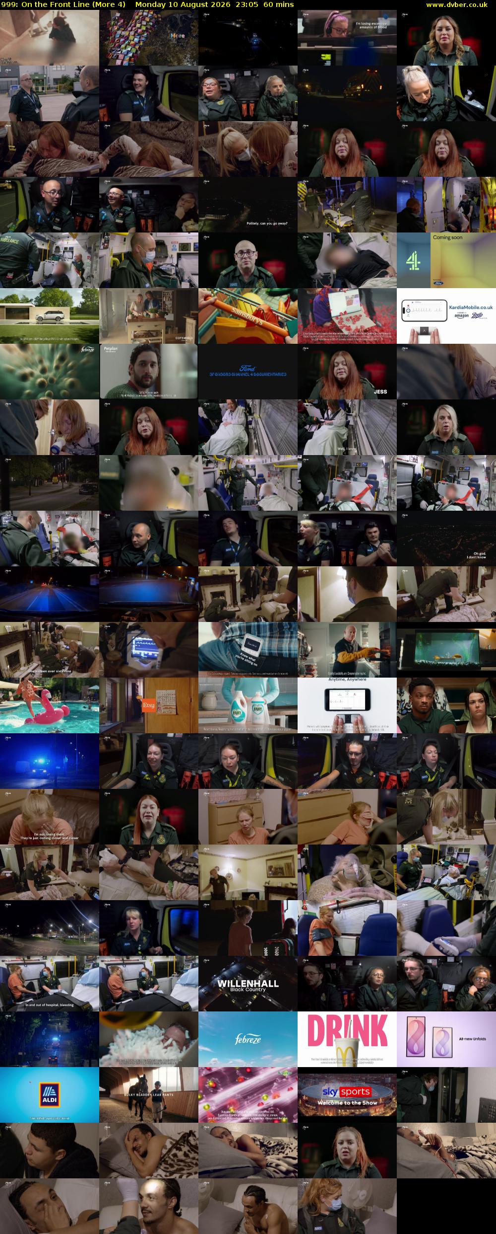 999: On the Front Line (More 4) Monday 10 August 2026 23:05 - 00:05