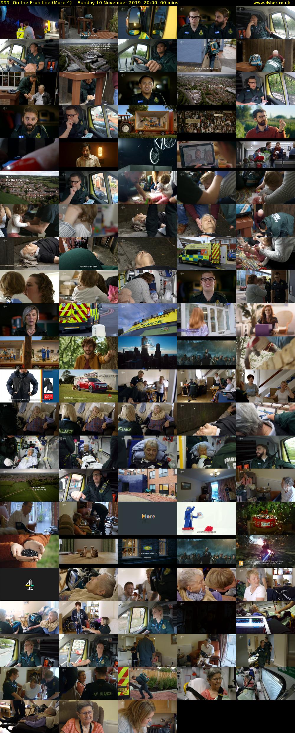 999: On the Frontline (More 4) Sunday 10 November 2019 20:00 - 21:00