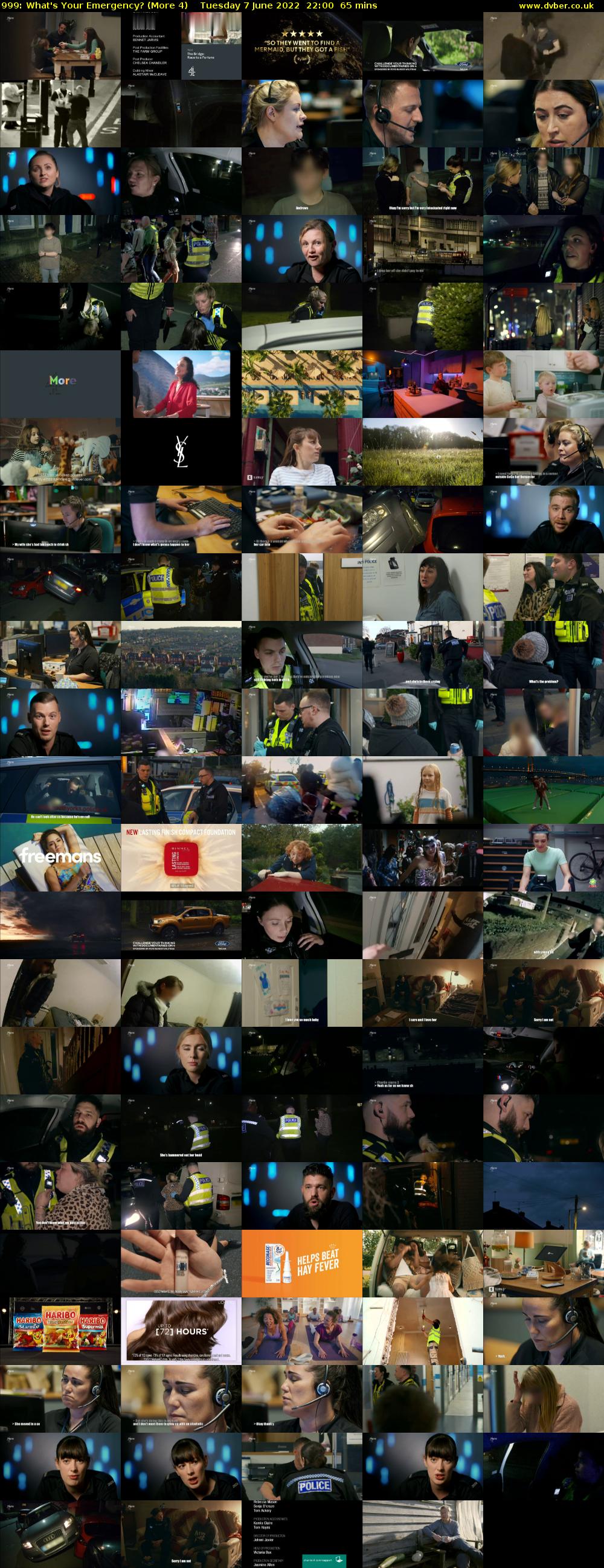 999: What's Your Emergency? (More 4) Tuesday 7 June 2022 22:00 - 23:05