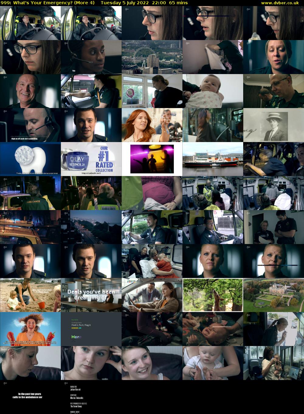 999: What's Your Emergency? (More 4) Tuesday 5 July 2022 22:00 - 23:05