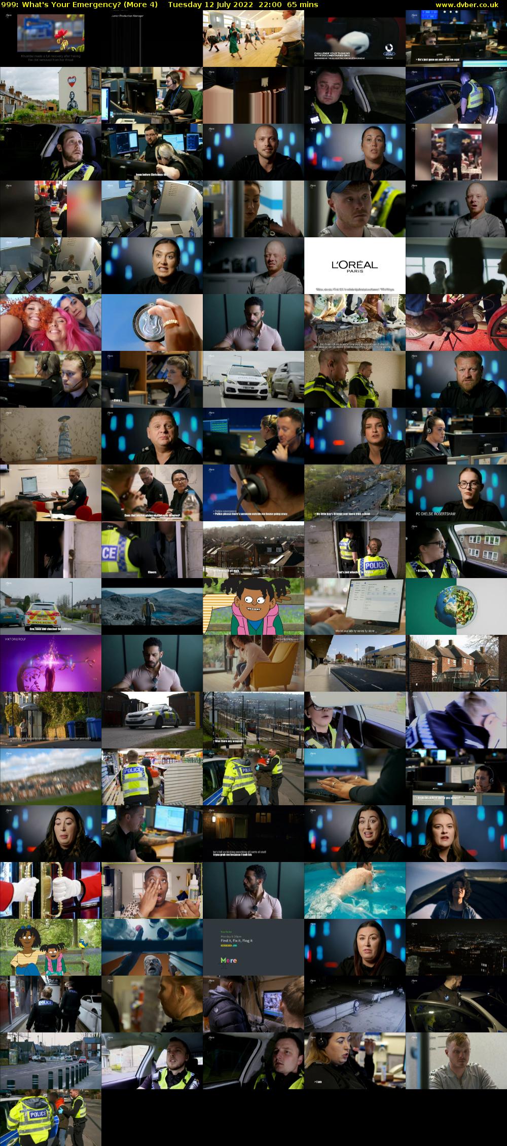 999: What's Your Emergency? (More 4) Tuesday 12 July 2022 22:00 - 23:05