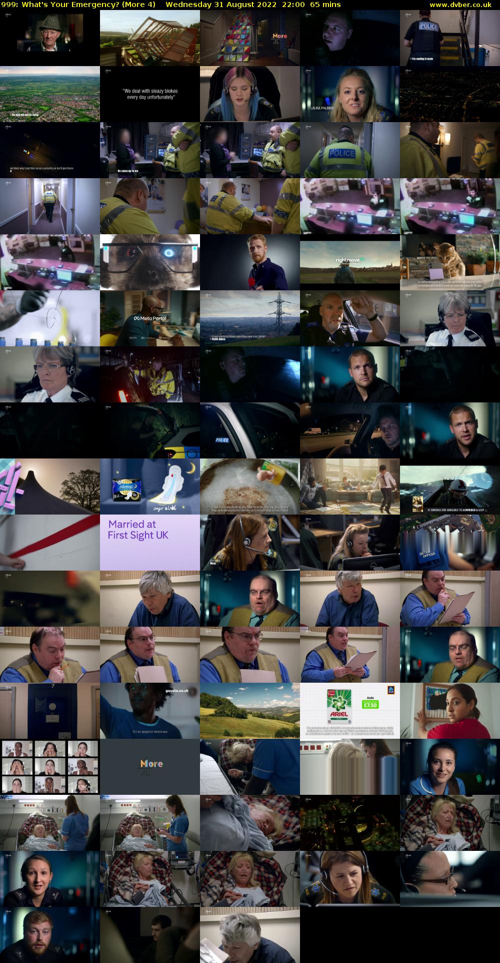 999: What's Your Emergency? (More 4) Wednesday 31 August 2022 22:00 - 23:05