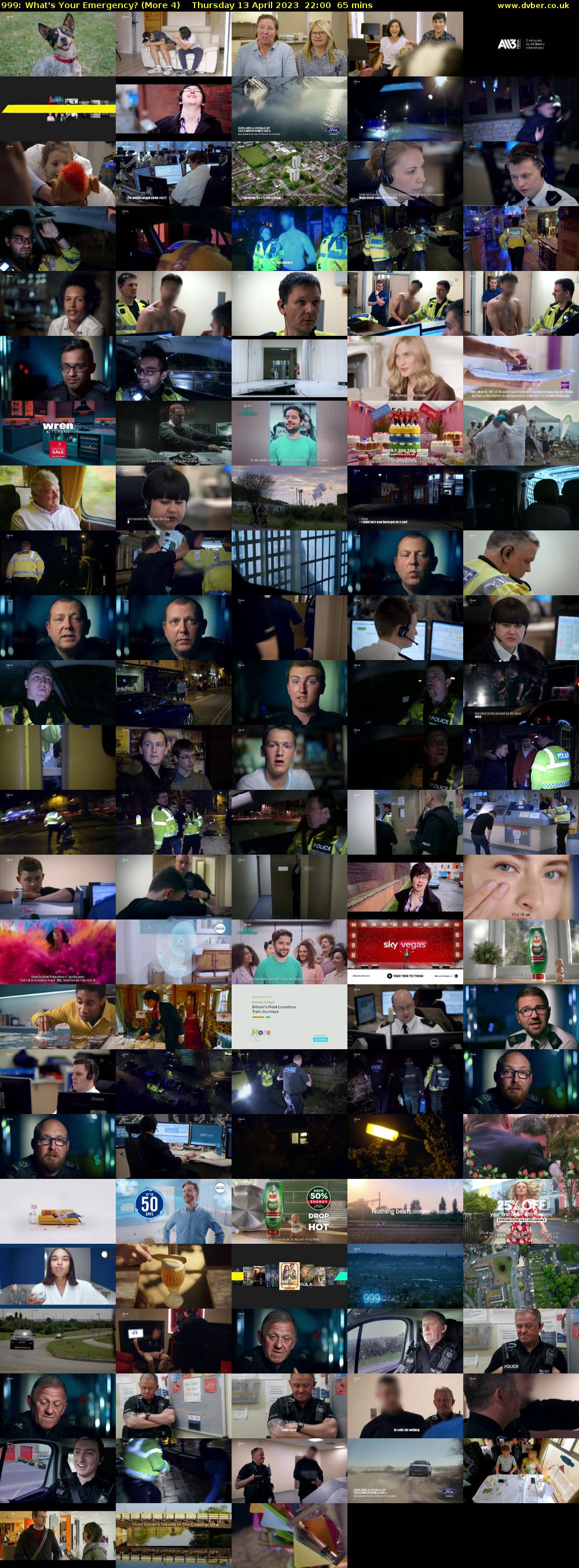 999: What's Your Emergency? (More 4) Thursday 13 April 2023 22:00 - 23:05