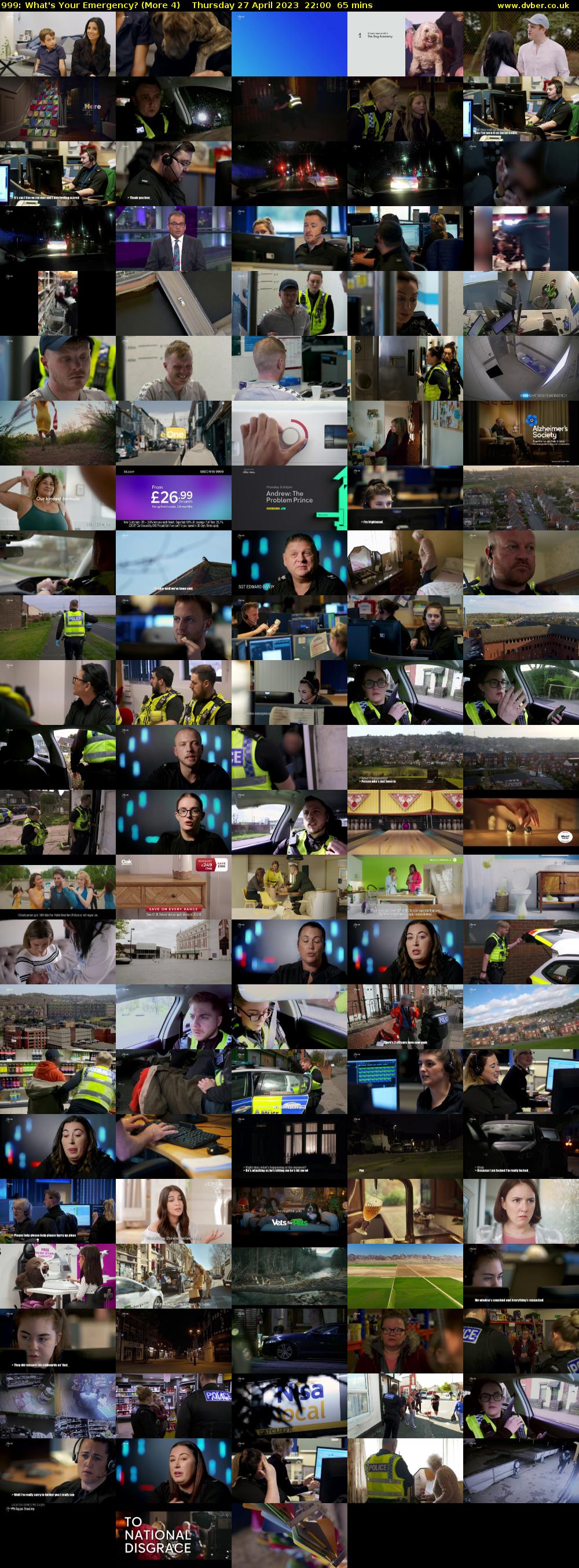 999: What's Your Emergency? (More 4) Thursday 27 April 2023 22:00 - 23:05