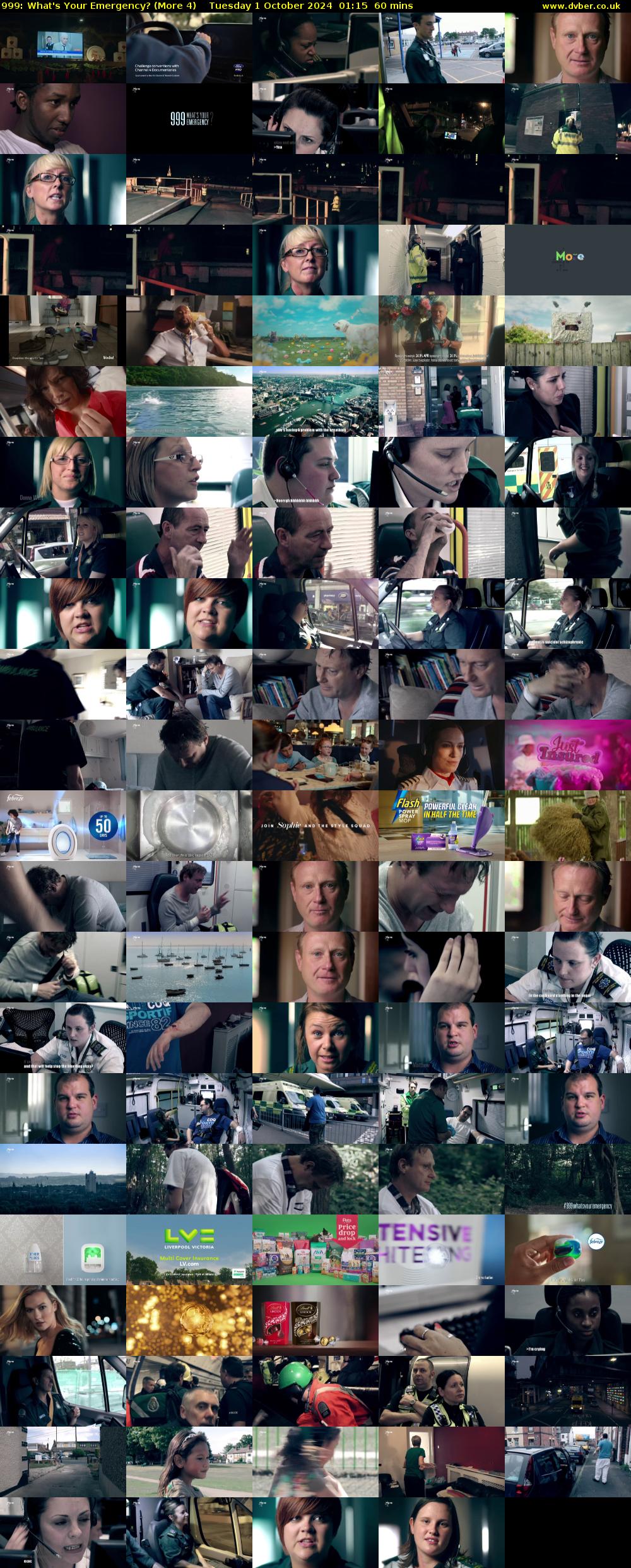999: What's Your Emergency? (More 4) Tuesday 1 October 2024 01:15 - 02:15