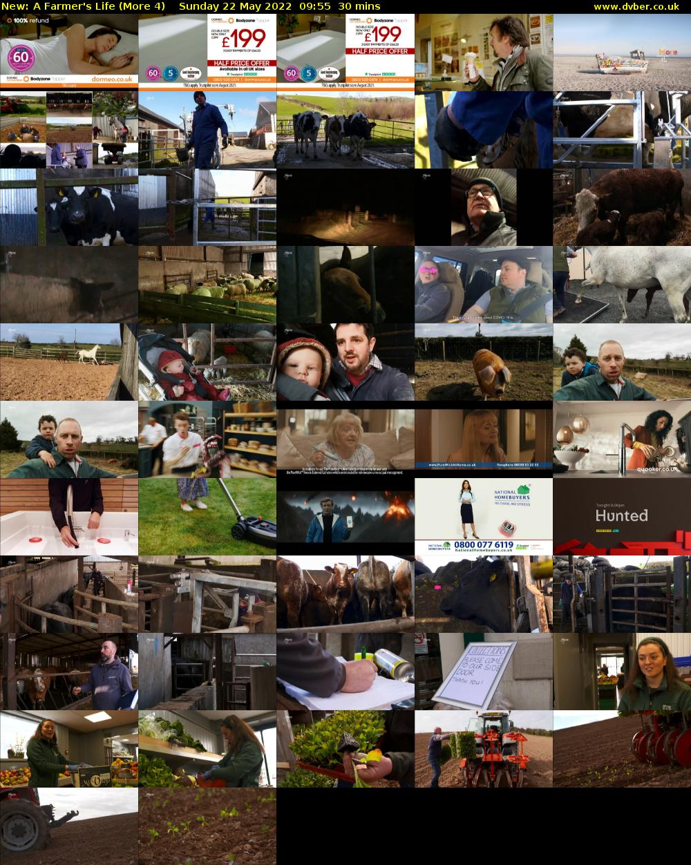 A Farmer's Life (More 4) Sunday 22 May 2022 09:55 - 10:25