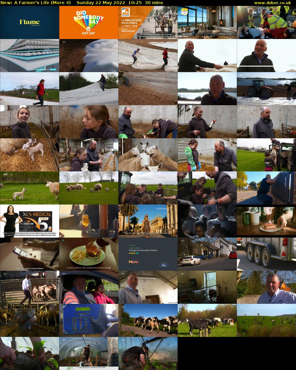 A Farmer's Life (More 4) Sunday 22 May 2022 10:25 - 10:55
