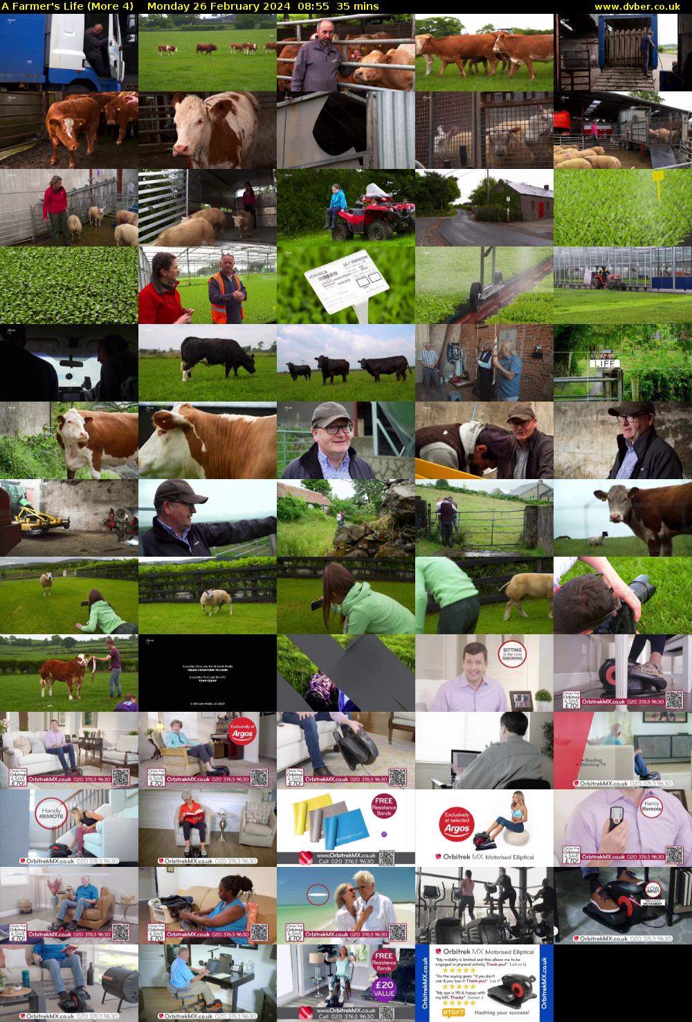 A Farmer's Life (More 4) Monday 26 February 2024 08:55 - 09:30