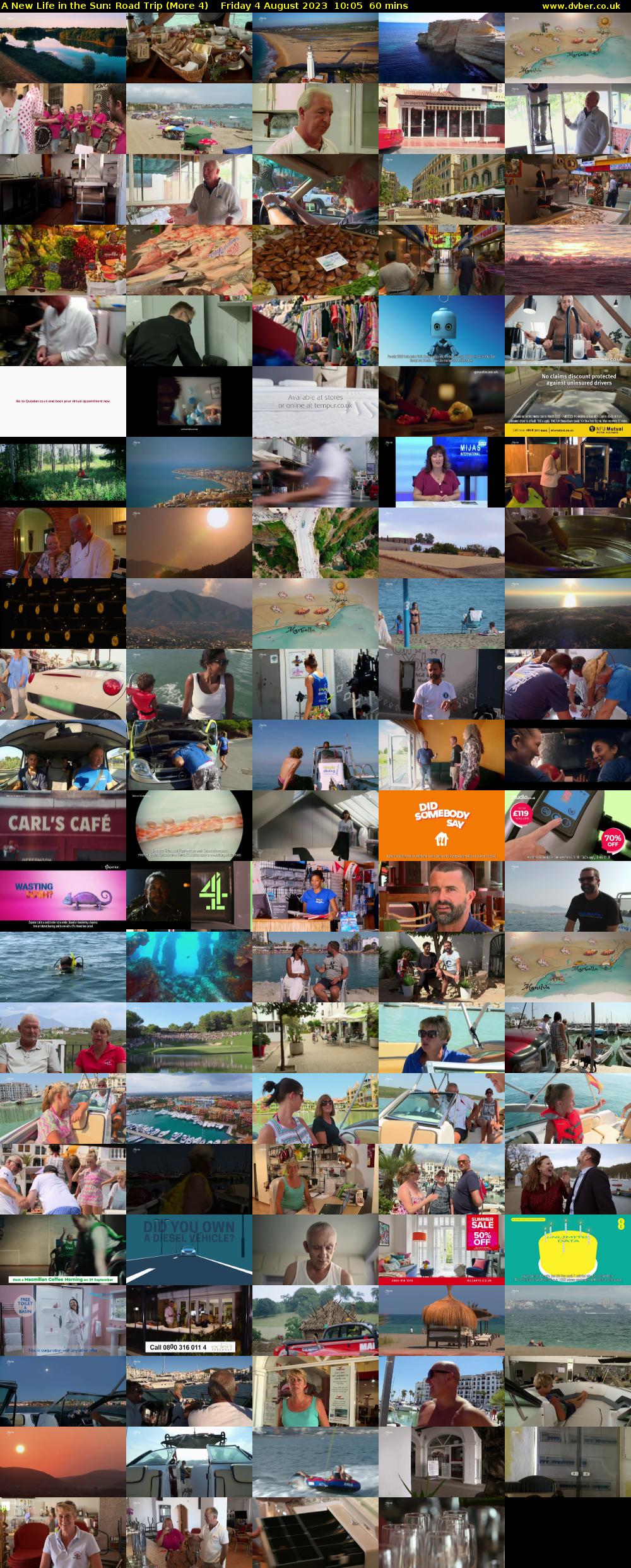 A New Life in the Sun: Road Trip (More 4) Friday 4 August 2023 10:05 - 11:05