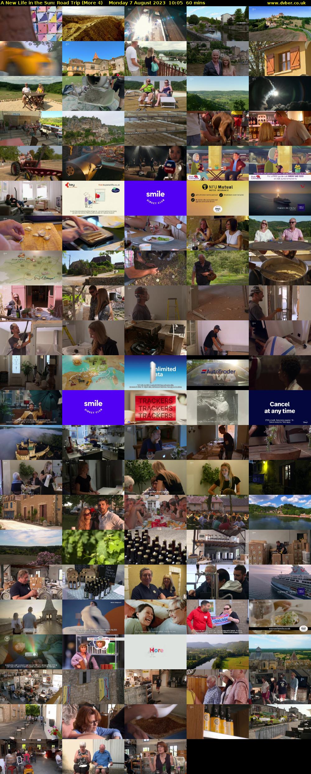 A New Life in the Sun: Road Trip (More 4) Monday 7 August 2023 10:05 - 11:05