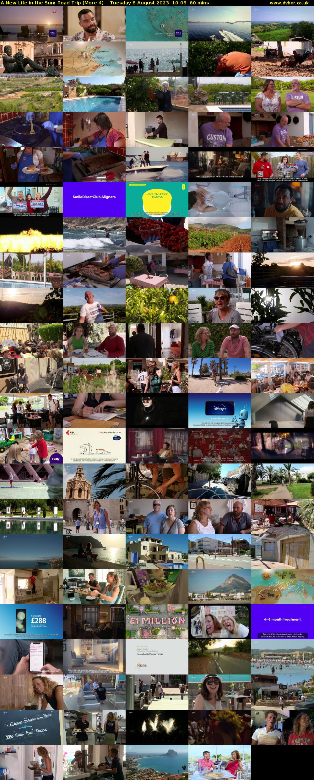 A New Life in the Sun: Road Trip (More 4) Tuesday 8 August 2023 10:05 - 11:05