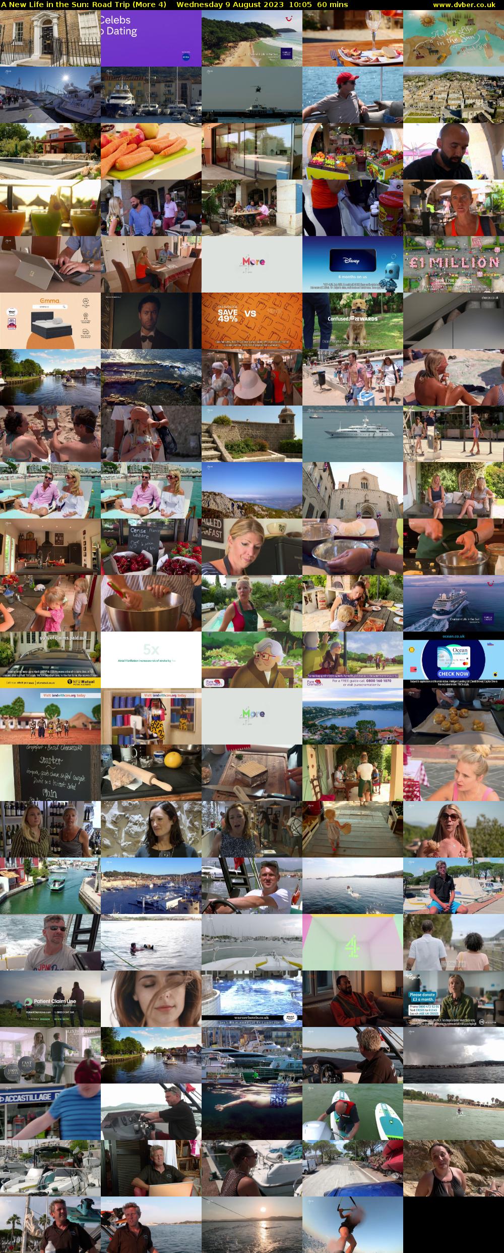 A New Life in the Sun: Road Trip (More 4) Wednesday 9 August 2023 10:05 - 11:05