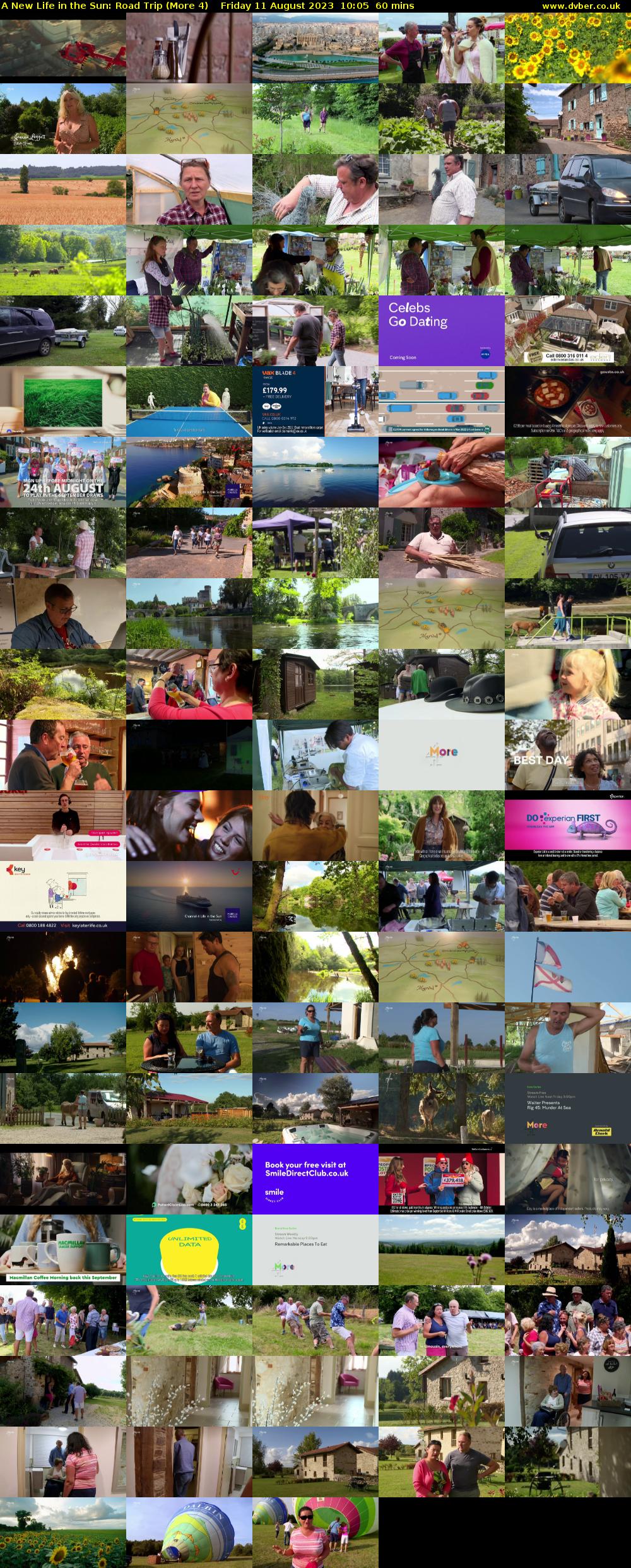 A New Life in the Sun: Road Trip (More 4) Friday 11 August 2023 10:05 - 11:05