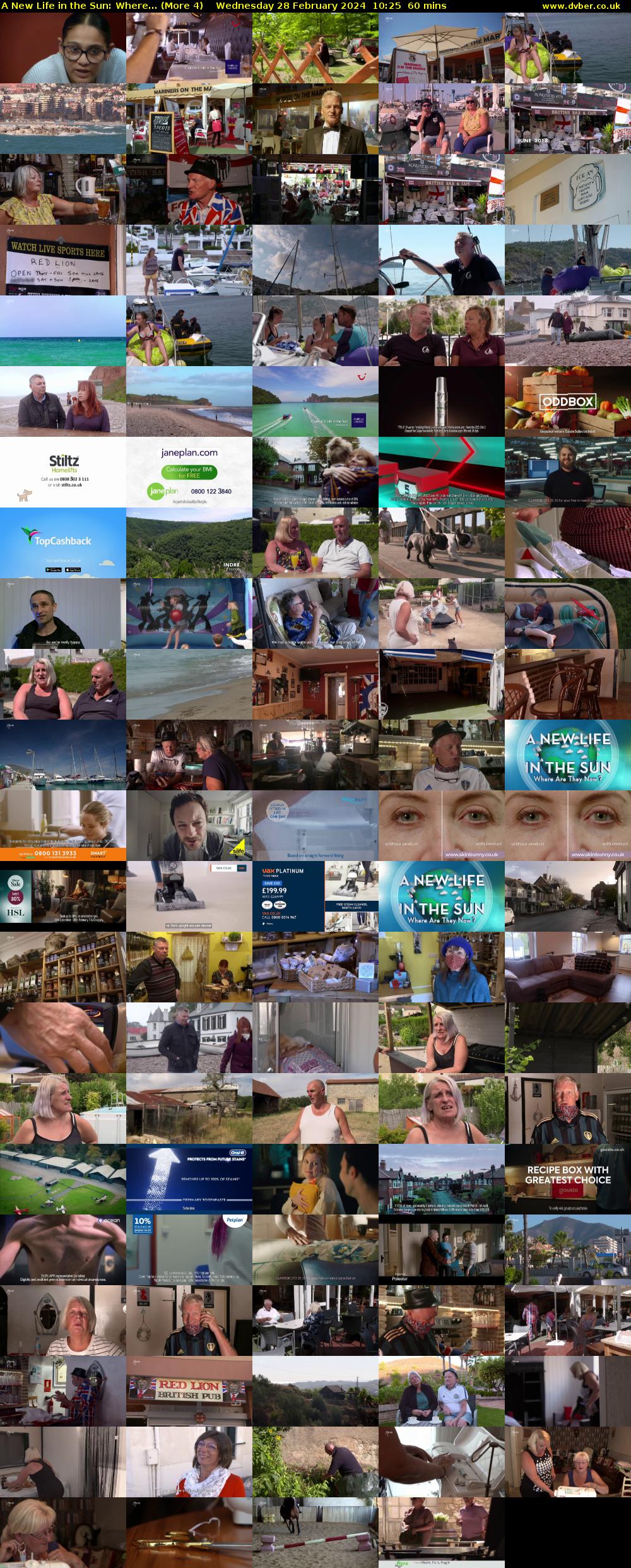 A New Life in the Sun: Where... (More 4) Wednesday 28 February 2024 10:25 - 11:25