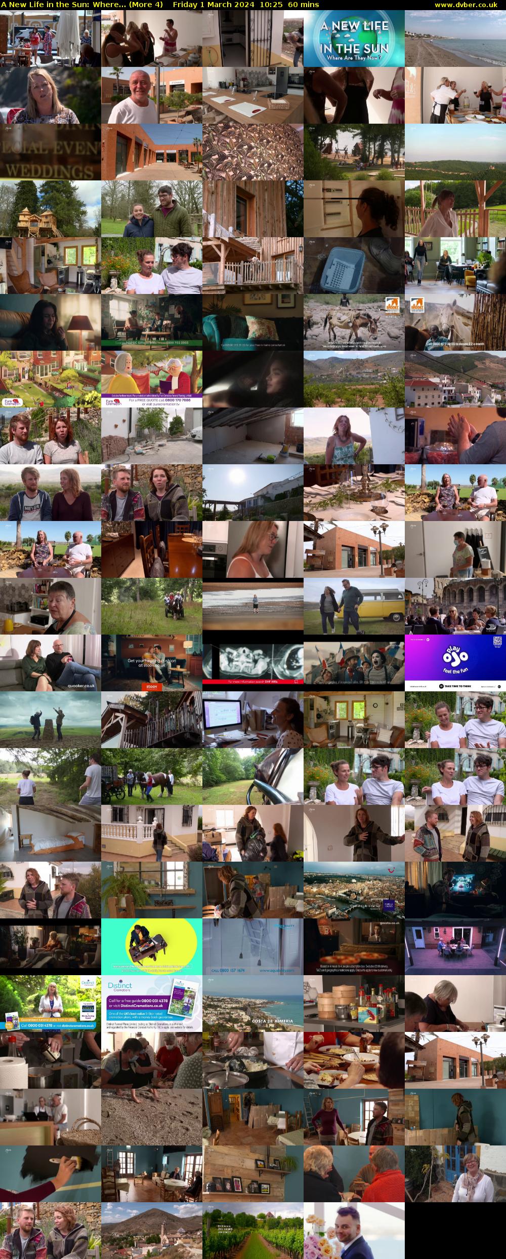 A New Life in the Sun: Where... (More 4) Friday 1 March 2024 10:25 - 11:25