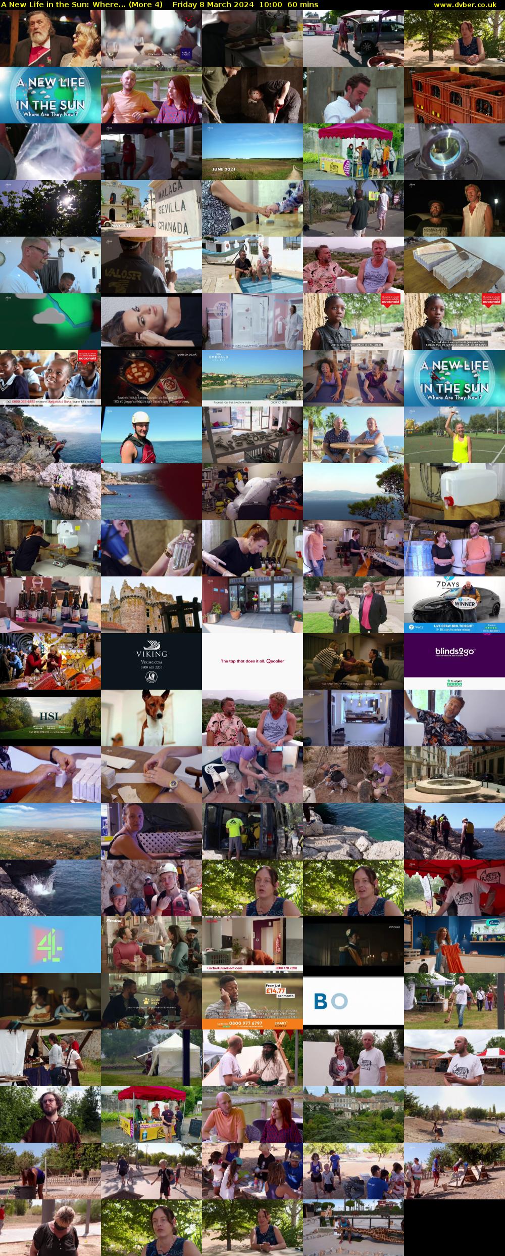 A New Life in the Sun: Where... (More 4) Friday 8 March 2024 10:00 - 11:00