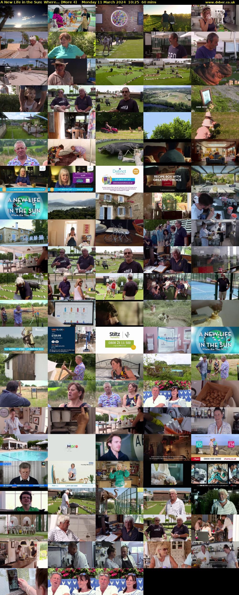 A New Life in the Sun: Where... (More 4) Monday 11 March 2024 10:25 - 11:25