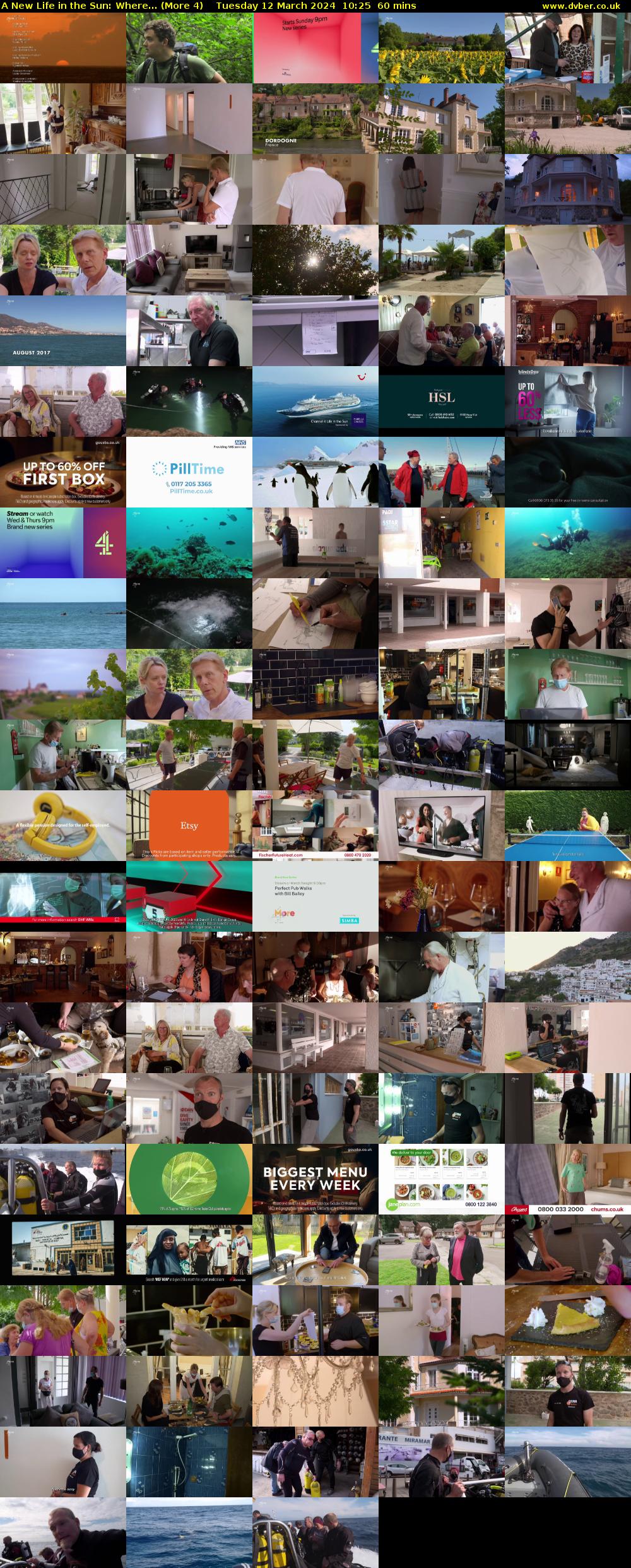 A New Life in the Sun: Where... (More 4) Tuesday 12 March 2024 10:25 - 11:25