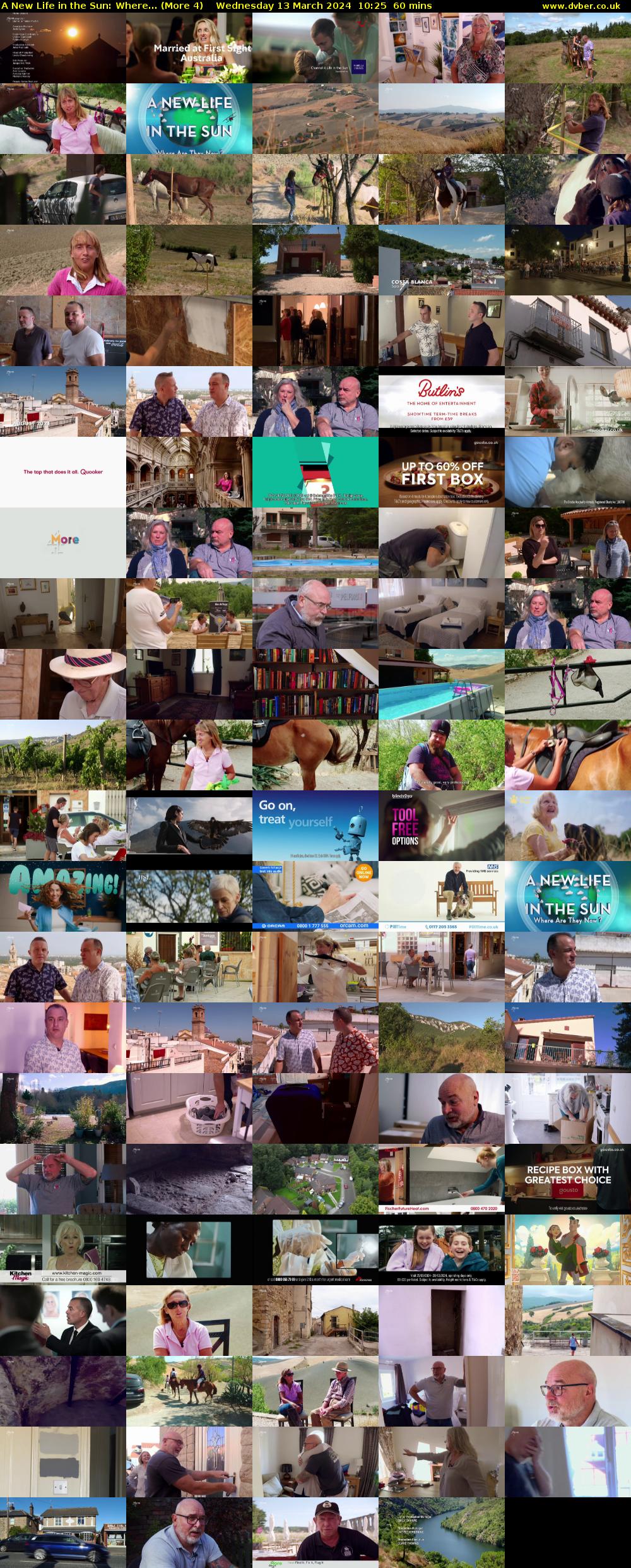 A New Life in the Sun: Where... (More 4) Wednesday 13 March 2024 10:25 - 11:25