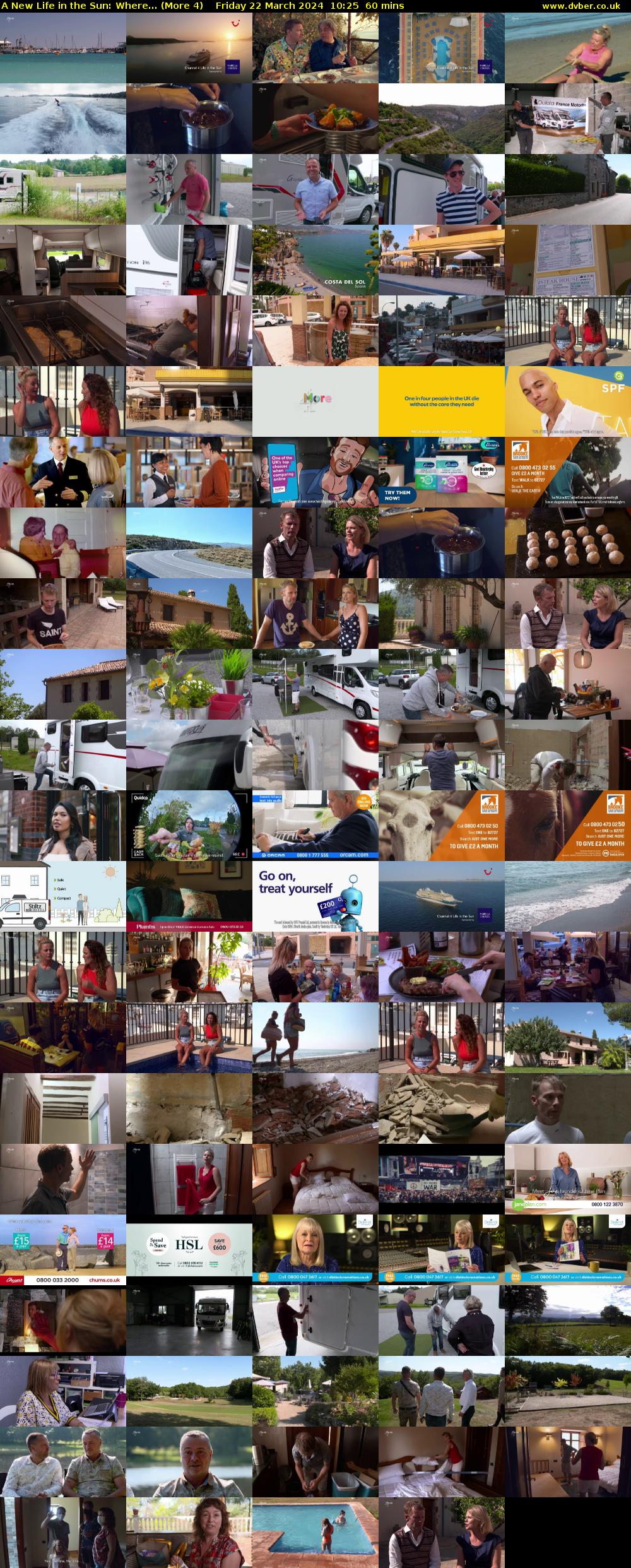 A New Life in the Sun: Where... (More 4) Friday 22 March 2024 10:25 - 11:25