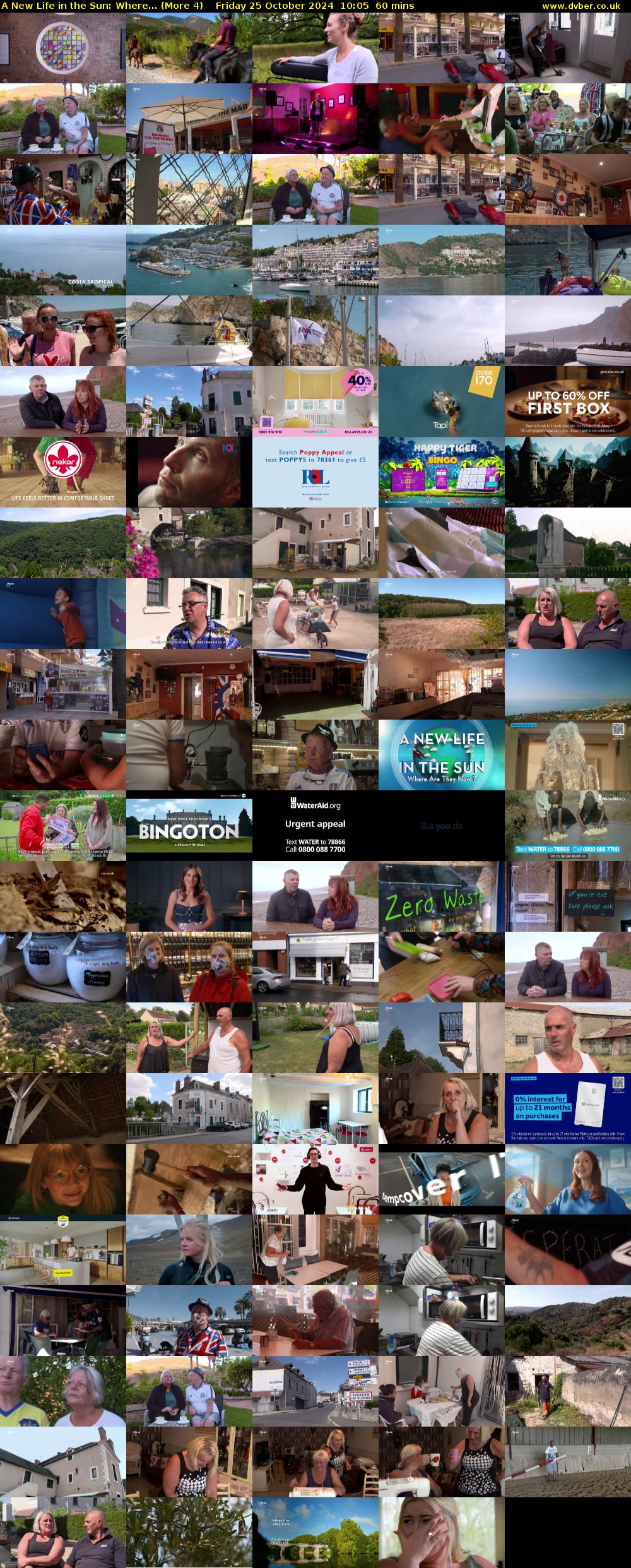 A New Life in the Sun: Where... (More 4) Friday 25 October 2024 10:05 - 11:05