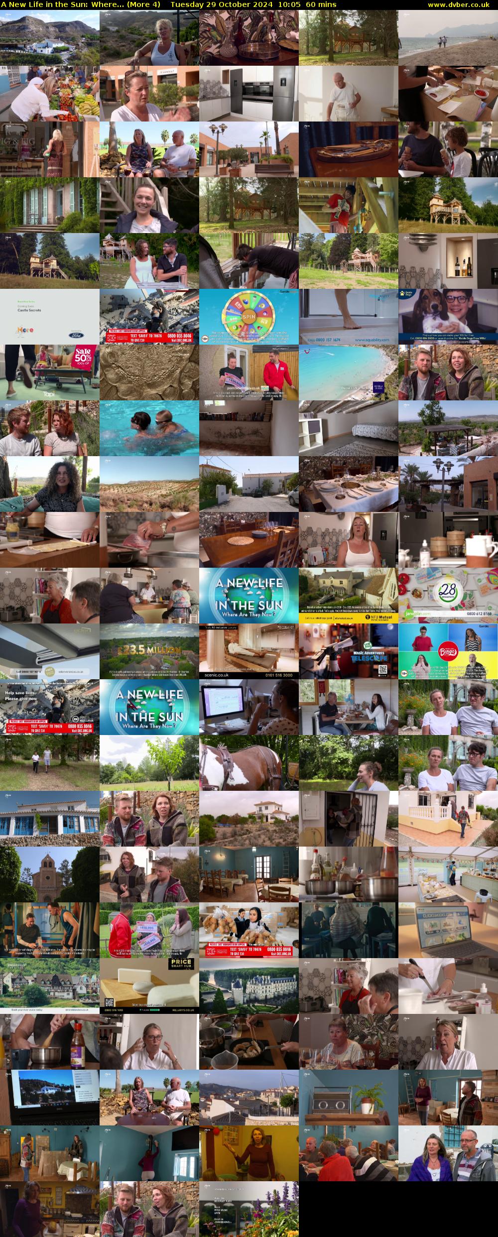 A New Life in the Sun: Where... (More 4) Tuesday 29 October 2024 10:05 - 11:05