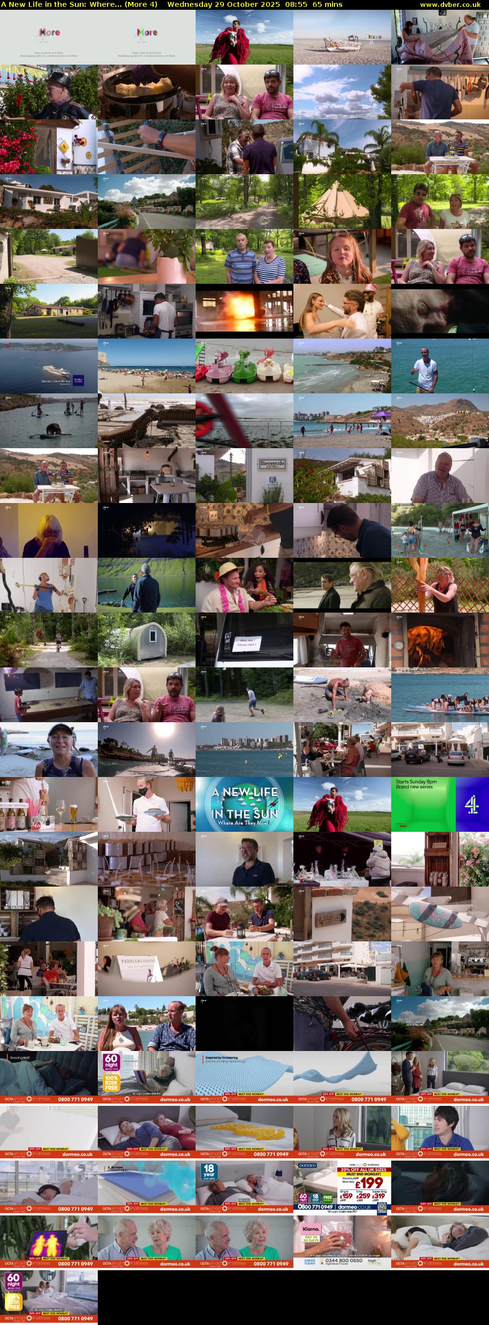 A New Life in the Sun: Where... (More 4) Wednesday 29 October 2025 08:55 - 10:00