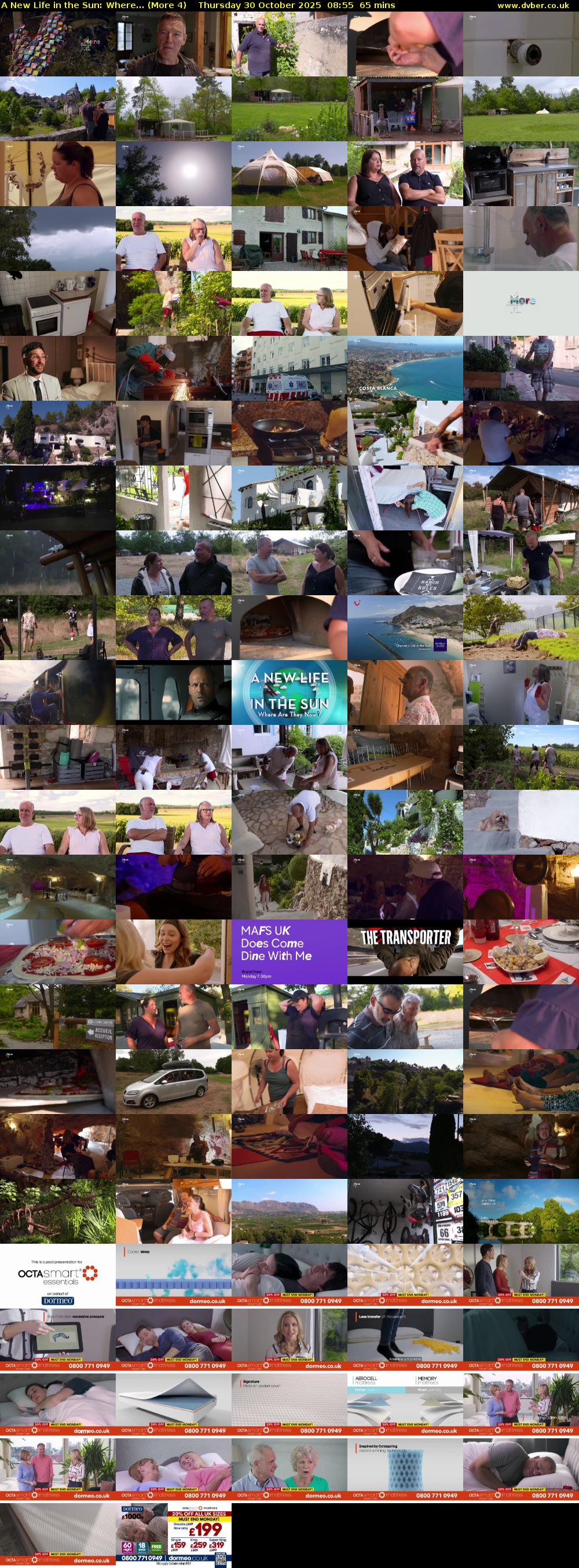 A New Life in the Sun: Where... (More 4) Thursday 30 October 2025 08:55 - 10:00