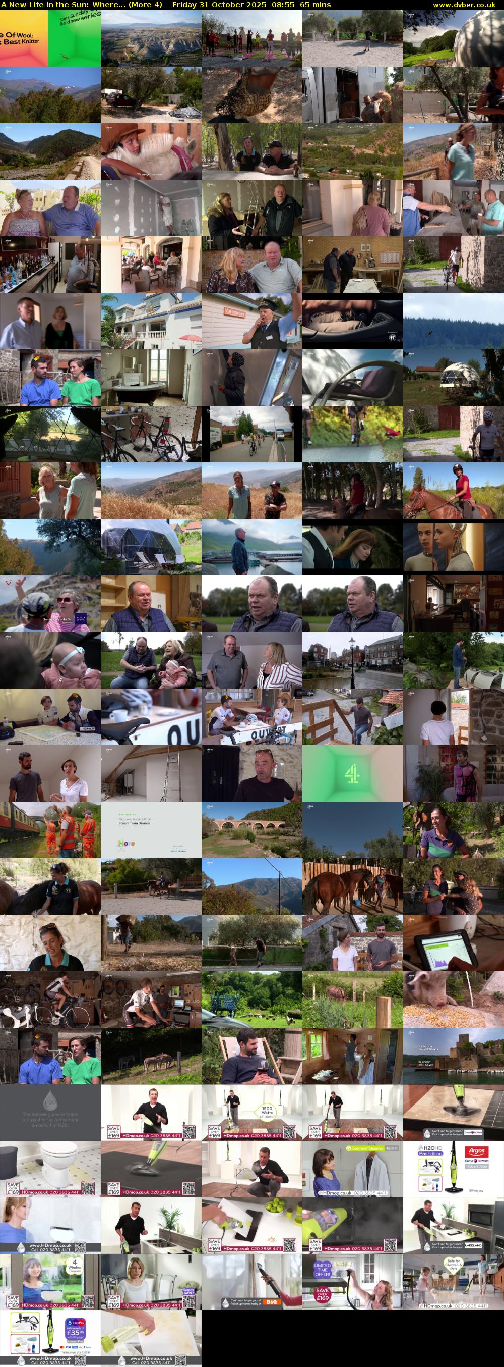 A New Life in the Sun: Where... (More 4) Friday 31 October 2025 08:55 - 10:00