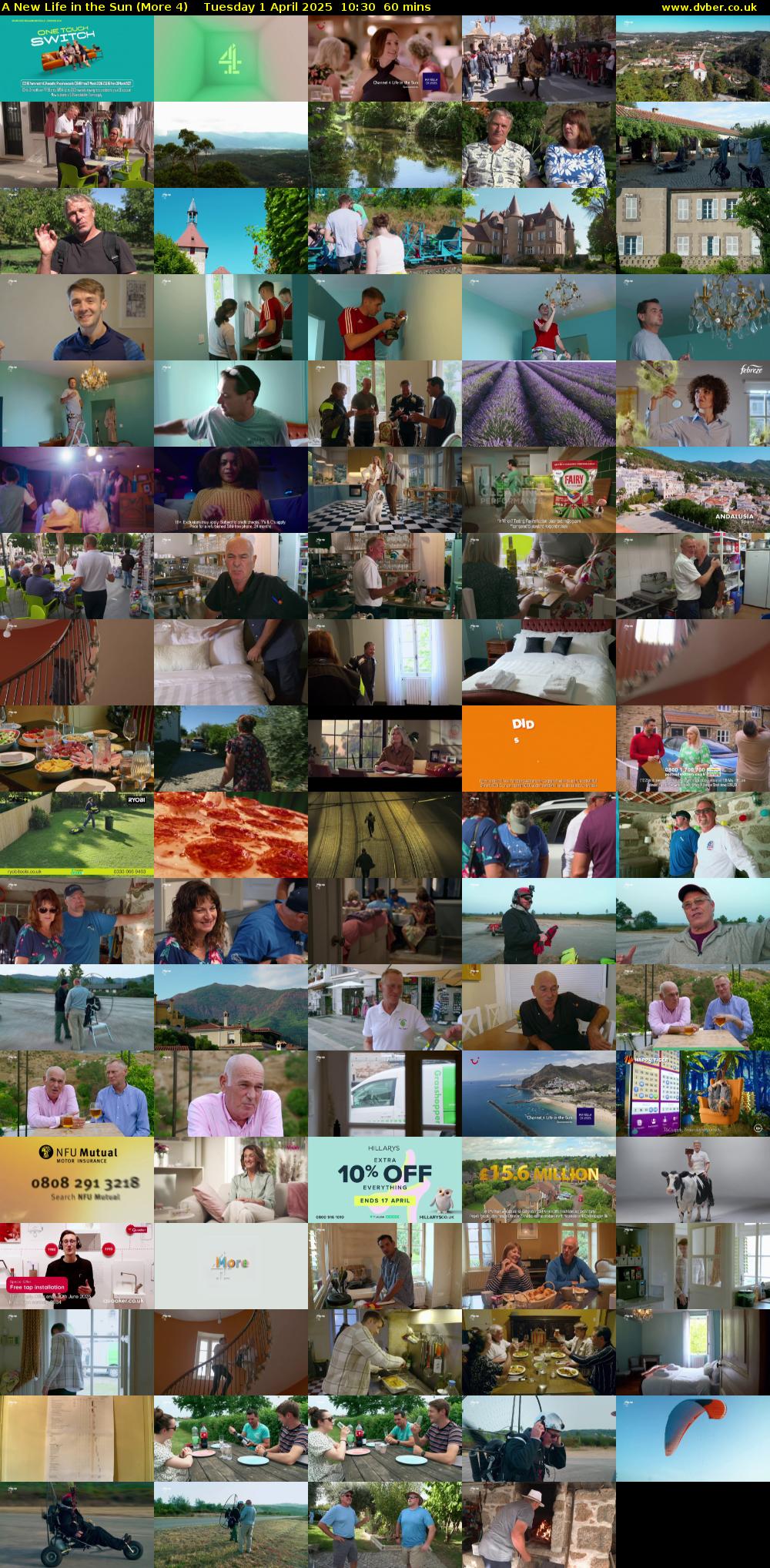 A New Life in the Sun (More 4) Tuesday 1 April 2025 10:30 - 11:30