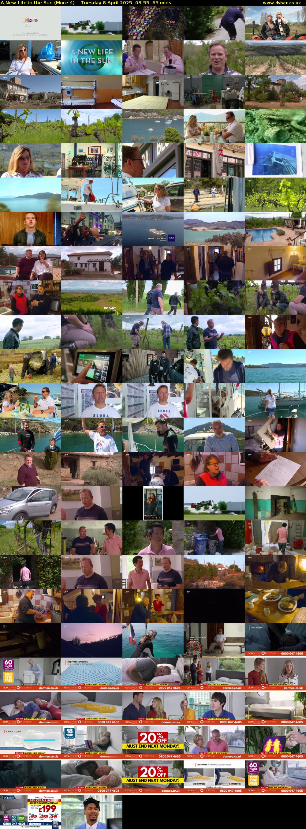 A New Life in the Sun (More 4) Tuesday 8 April 2025 08:55 - 10:00