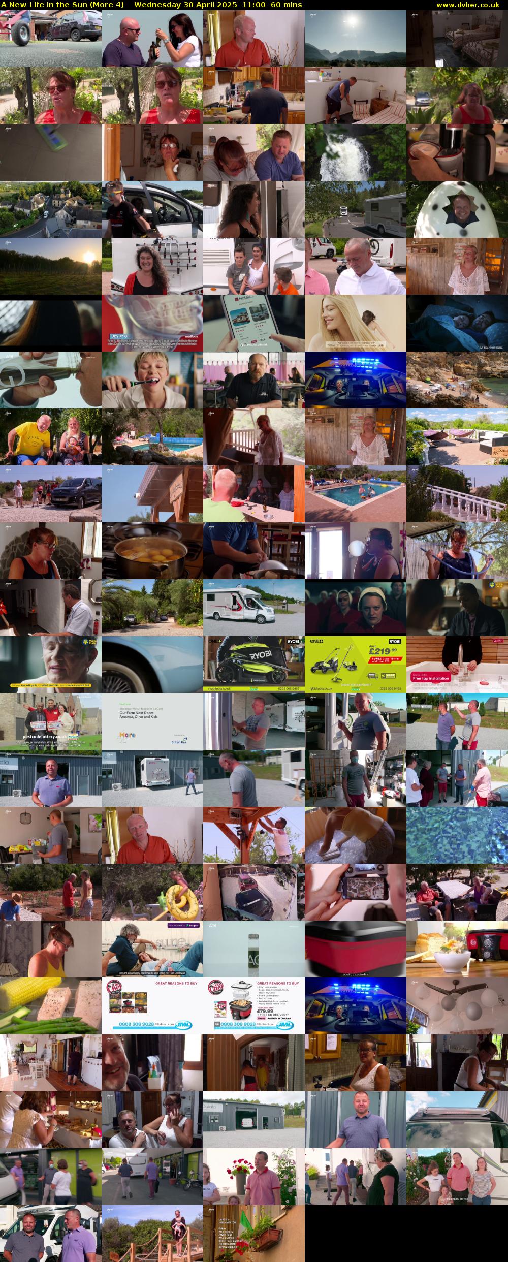 A New Life in the Sun (More 4) Wednesday 30 April 2025 11:00 - 12:00