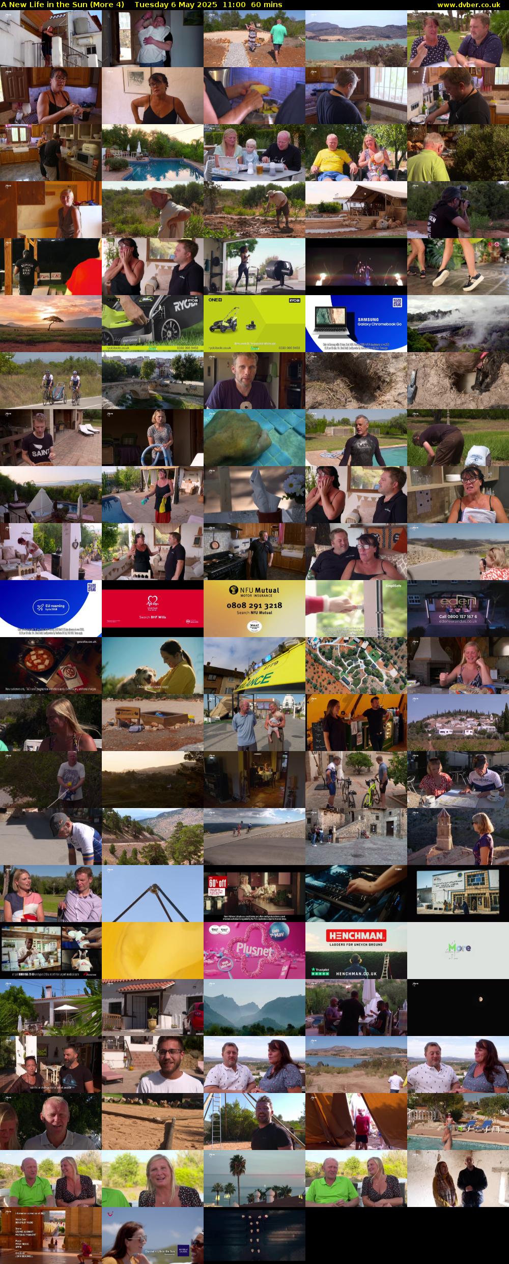 A New Life in the Sun (More 4) Tuesday 6 May 2025 11:00 - 12:00
