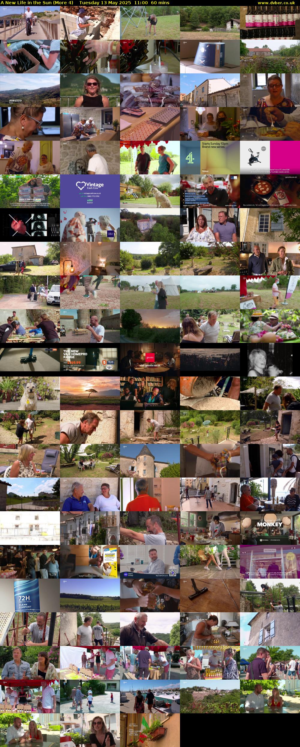 A New Life in the Sun (More 4) Tuesday 13 May 2025 11:00 - 12:00