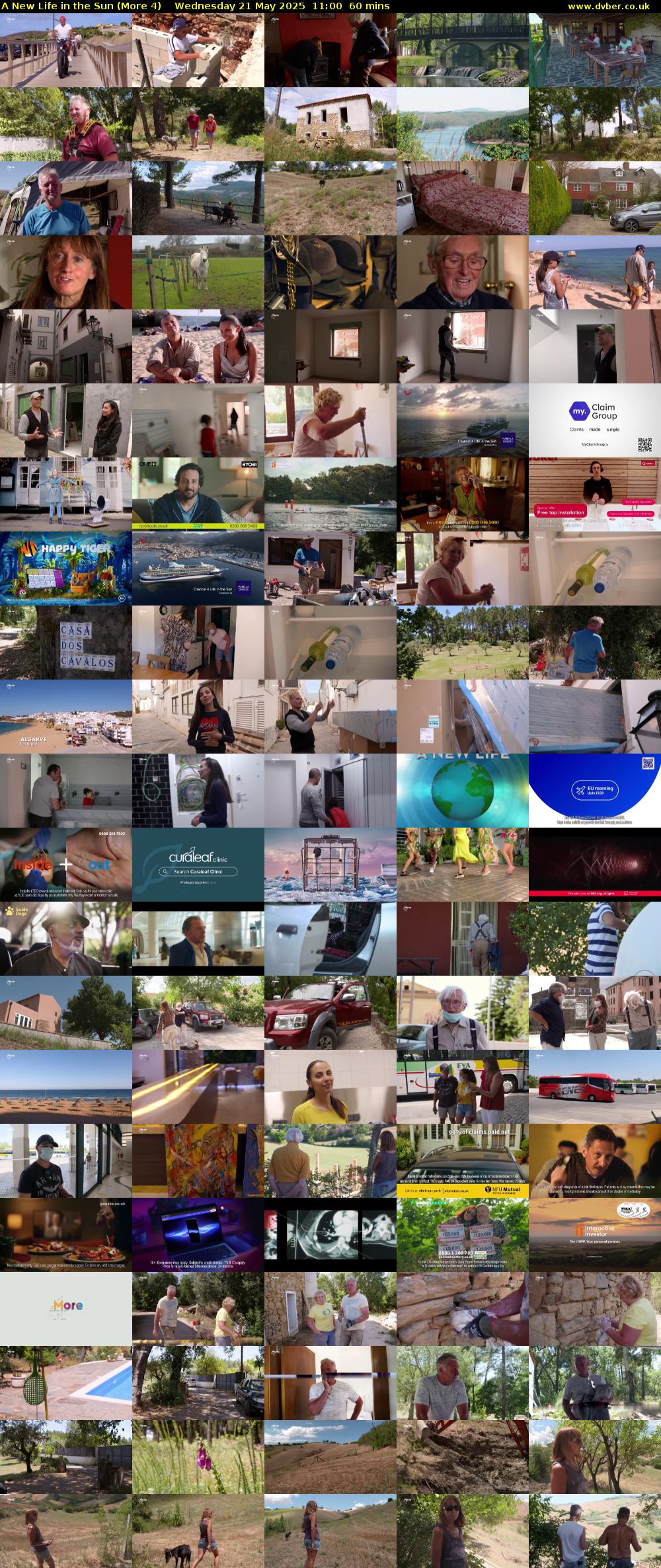 A New Life in the Sun (More 4) Wednesday 21 May 2025 11:00 - 12:00