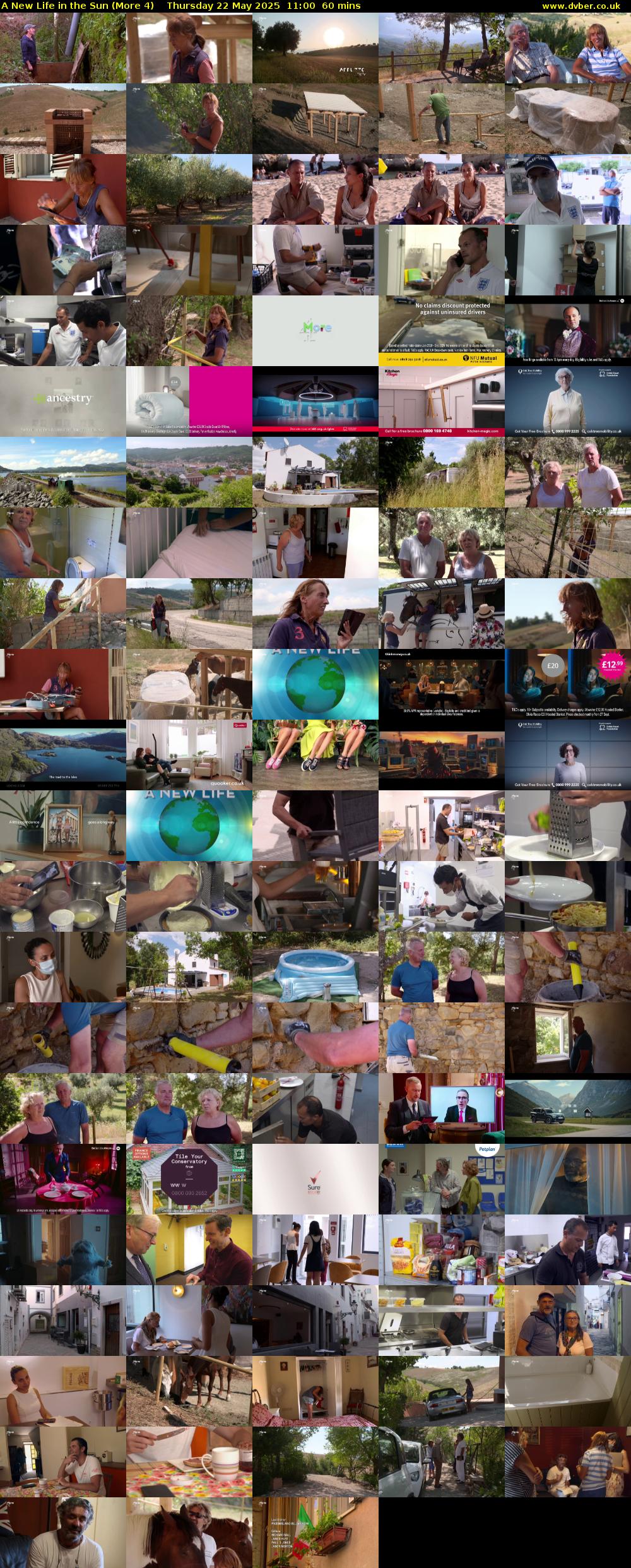 A New Life in the Sun (More 4) Thursday 22 May 2025 11:00 - 12:00