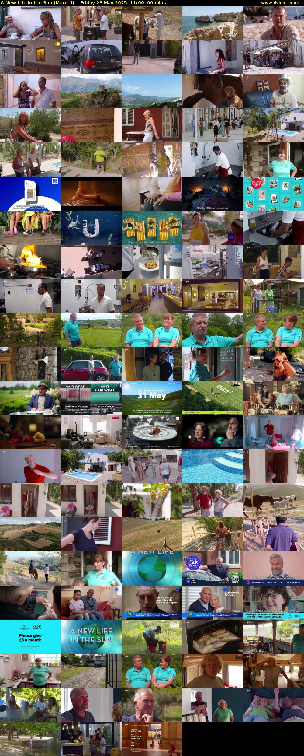 A New Life in the Sun (More 4) Friday 23 May 2025 11:00 - 12:00