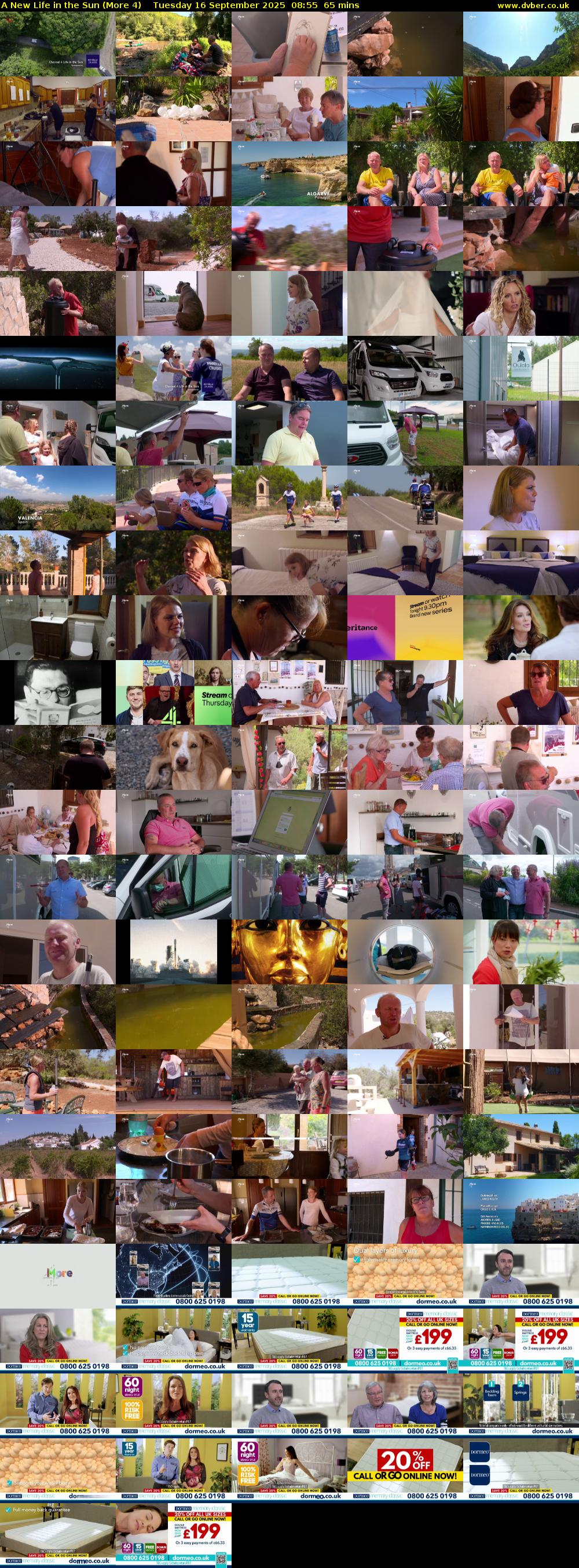 A New Life in the Sun (More 4) Tuesday 16 September 2025 08:55 - 10:00