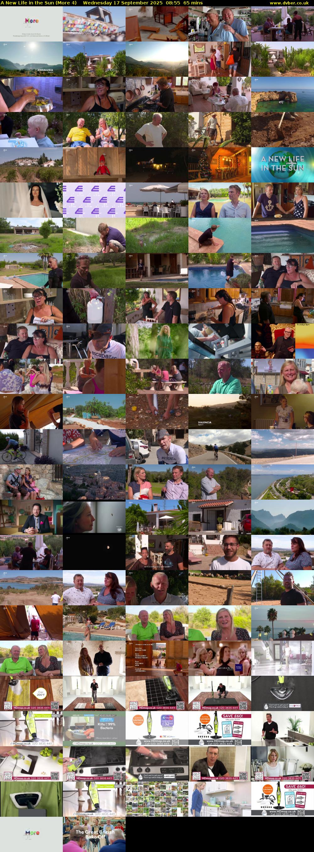 A New Life in the Sun (More 4) Wednesday 17 September 2025 08:55 - 10:00