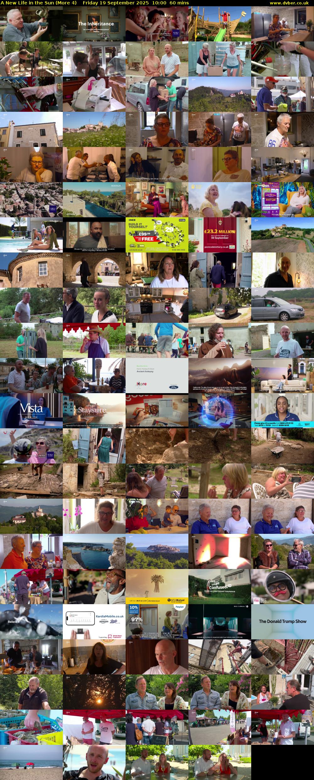 A New Life in the Sun (More 4) Friday 19 September 2025 10:00 - 11:00