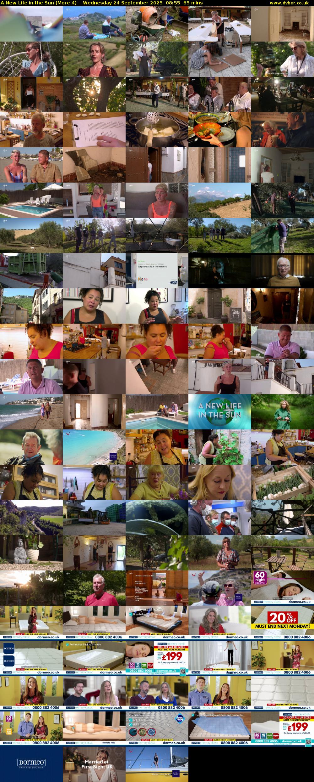 A New Life in the Sun (More 4) Wednesday 24 September 2025 08:55 - 10:00