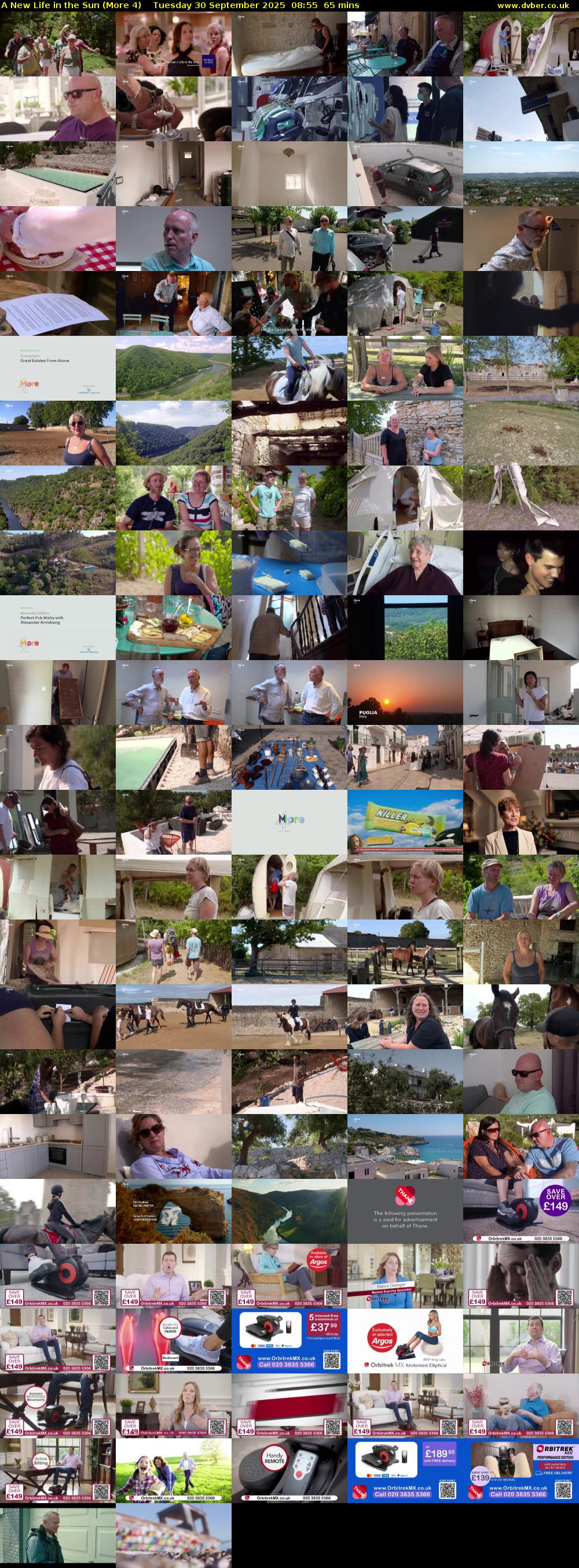 A New Life in the Sun (More 4) Tuesday 30 September 2025 08:55 - 10:00