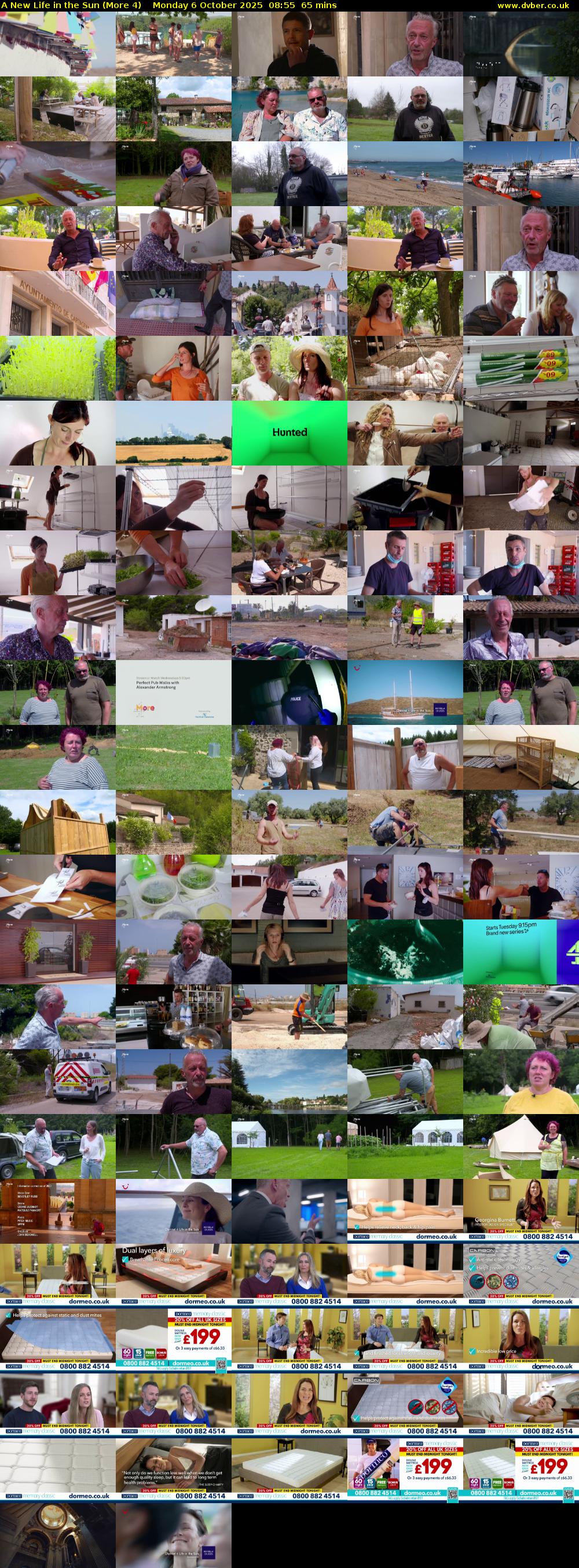 A New Life in the Sun (More 4) Monday 6 October 2025 08:55 - 10:00