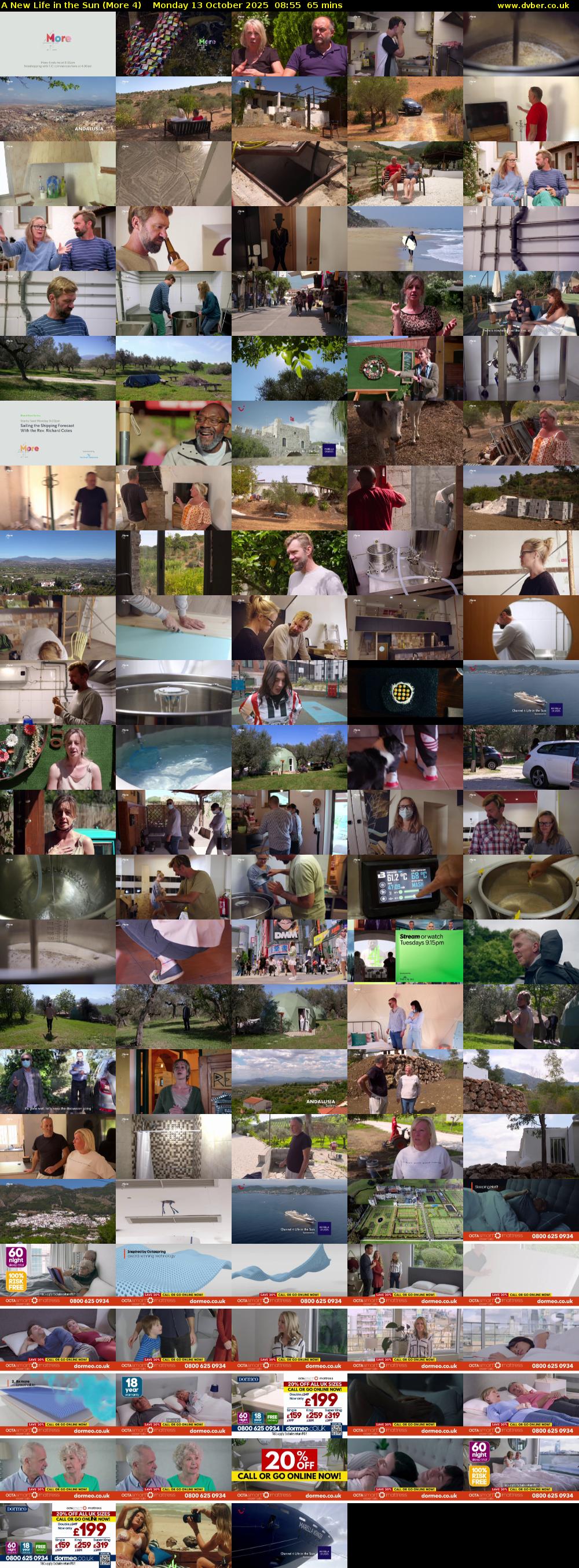 A New Life in the Sun (More 4) Monday 13 October 2025 08:55 - 10:00