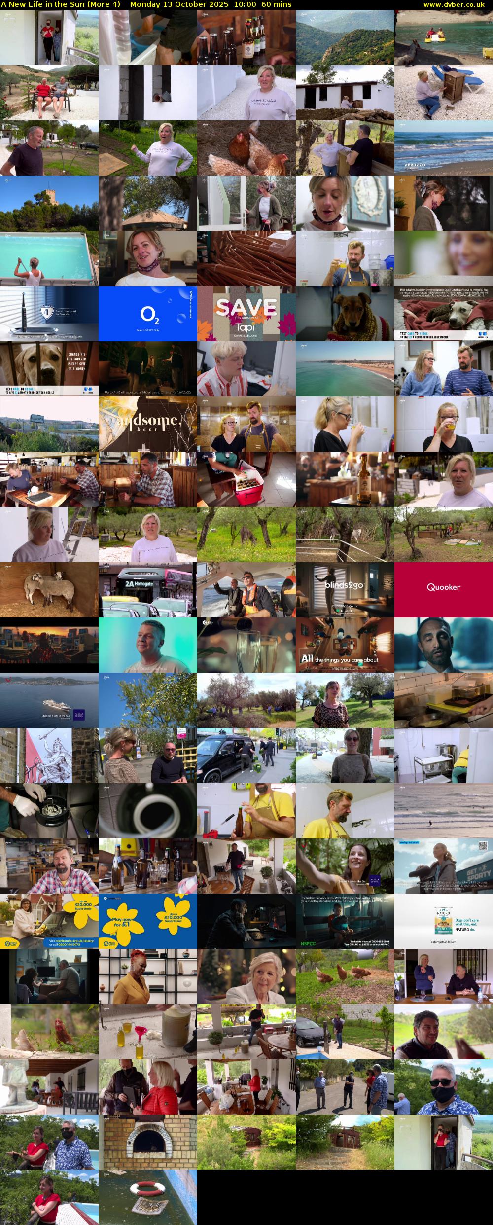 A New Life in the Sun (More 4) Monday 13 October 2025 10:00 - 11:00