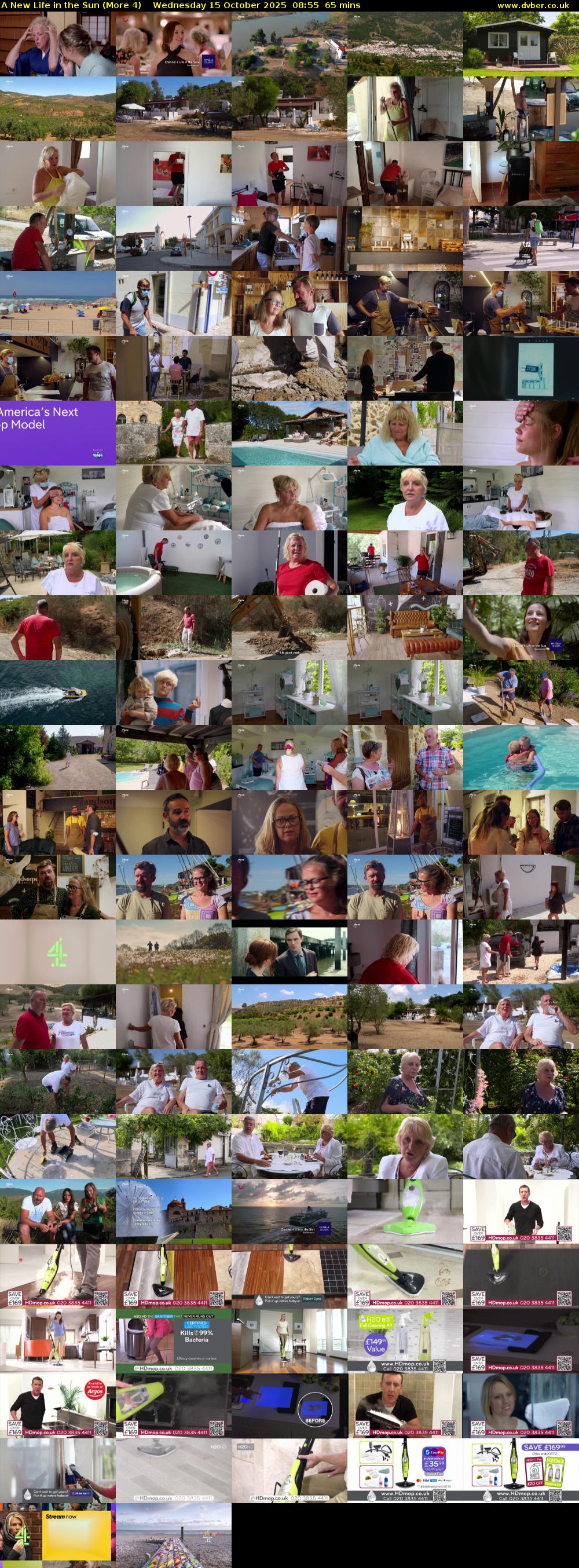 A New Life in the Sun (More 4) Wednesday 15 October 2025 08:55 - 10:00