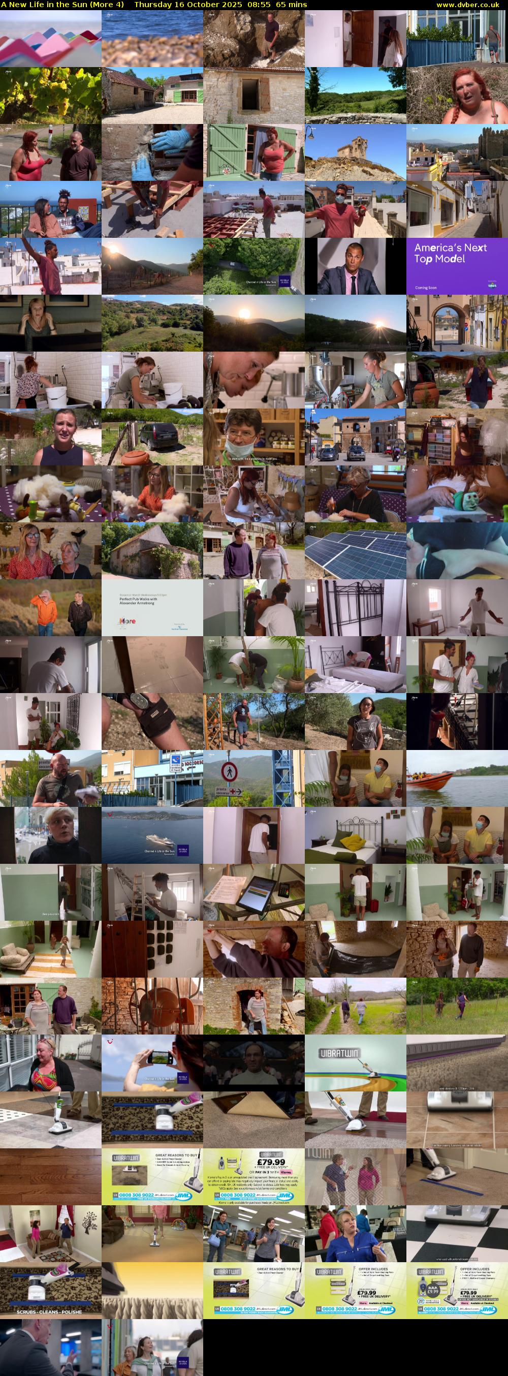 A New Life in the Sun (More 4) Thursday 16 October 2025 08:55 - 10:00